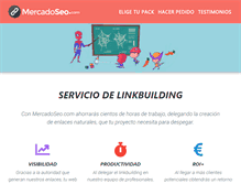 Tablet Screenshot of mercadoseo.com